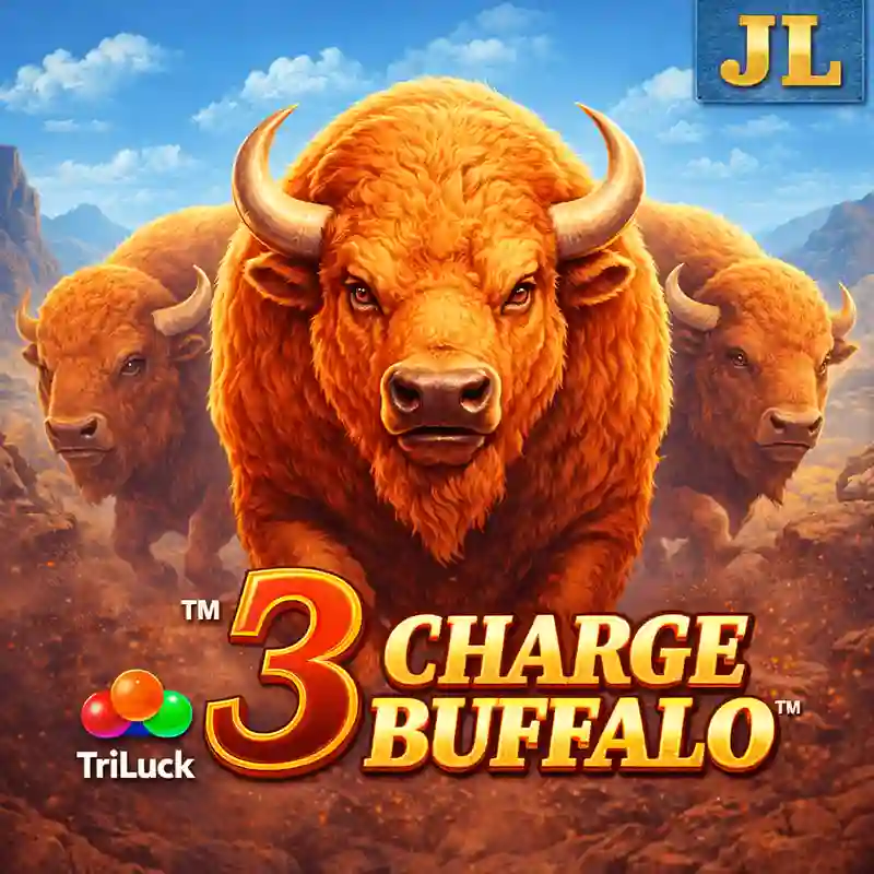 3 Charge Buffalo Slot Machine Game